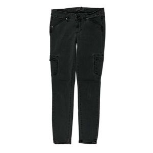 Paige 27 Carson Cargo Pants Dark Grey Skinny